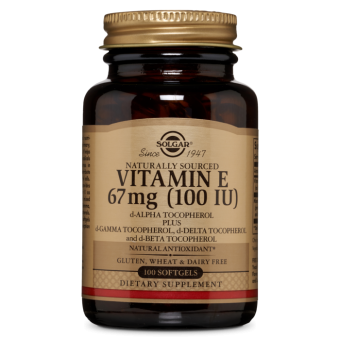 Solgar Vitamin E 100 IU Softgels 